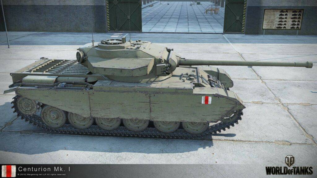 Centurion Mk. I - английский средний танк 8 уровня